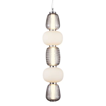 LED luster na sajli CARO LED/40W/230V sjajni hrom