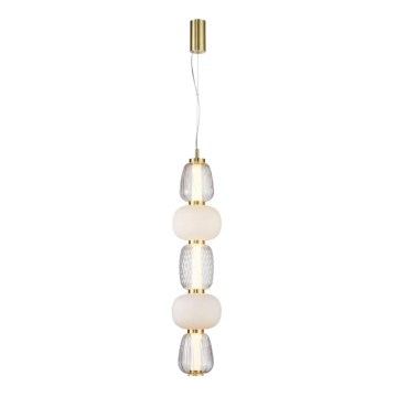 LED luster na sajli CARO LED/40W/230V zlatni
