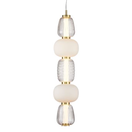 LED luster na sajli CARO LED/40W/230V zlatni