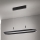 LED luster na sajli CARRARA LED/80W/230V 2700/3000/4000K crni