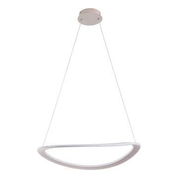 LED luster na sajli CASHMERE LED/40W/230V prečnik 59,5 cm bež