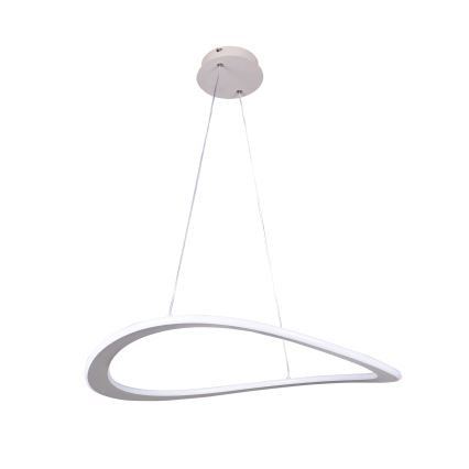 LED luster na sajli CASHMERE LED/40W/230V prečnik 59,5 cm bež