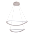 LED luster na sajli CASHMERE LED/75W/230V prečnik 59,5 bež
