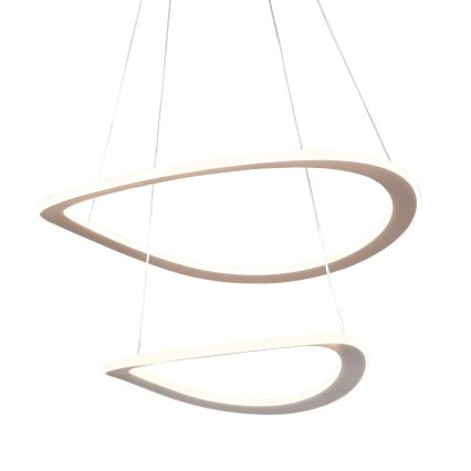 LED luster na sajli CASHMERE LED/75W/230V prečnik 59,5 bež