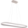 LED luster na sajli CASHMERE LED/80W/230V 30x100 cm bež