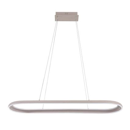 LED luster na sajli CASHMERE LED/80W/230V 30x100 cm bež
