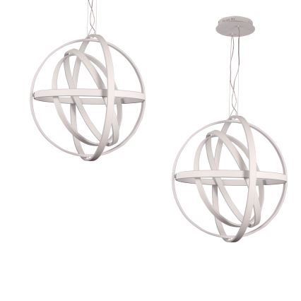 LED luster na sajli COPERNICUS LED/260W/230V bela