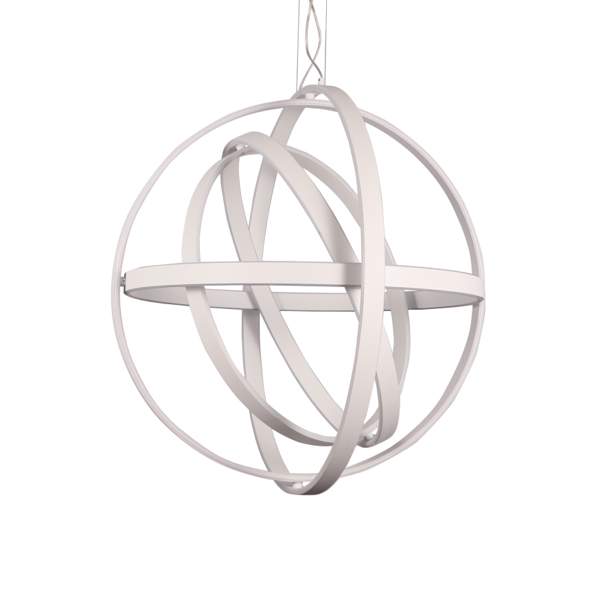 LED luster na sajli COPERNICUS LED/260W/230V bela