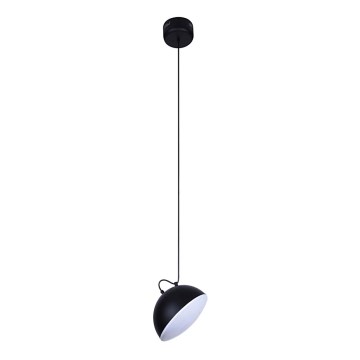 LED luster na sajli CROWD LED/20W/230V crni