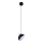 LED luster na sajli CROWD LED/20W/230V crni