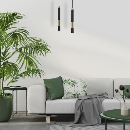 LED luster na sajli DALLAS 1xGU10/3W/230V