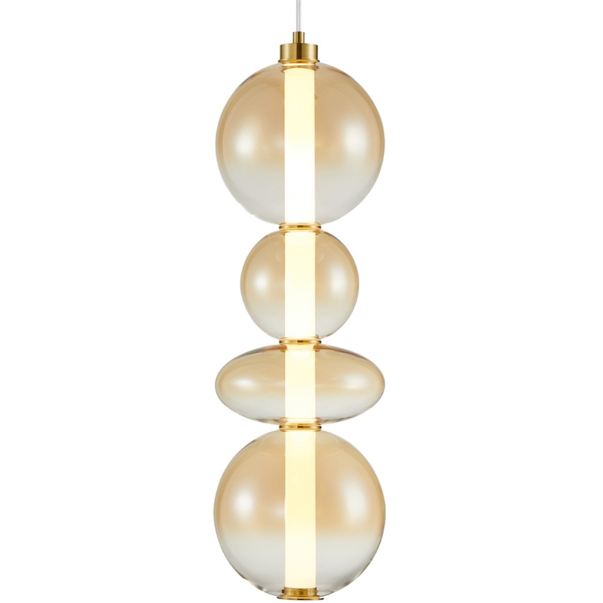 LED luster na sajli DAPHNE LED/36W/230V zlatan