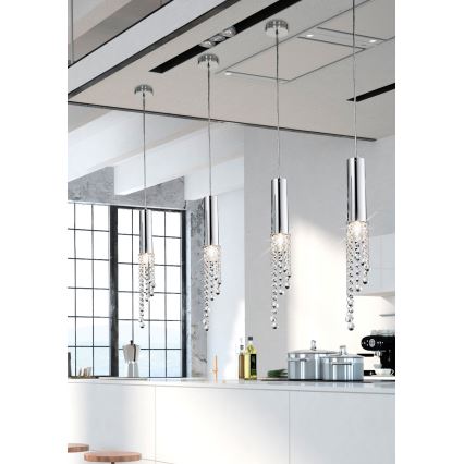 LED luster na sajli DUERO LED/3W/230V