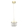 LED luster na sajli ELEGANCE LED/9W/230V, prečnik 15 cm, zlatni