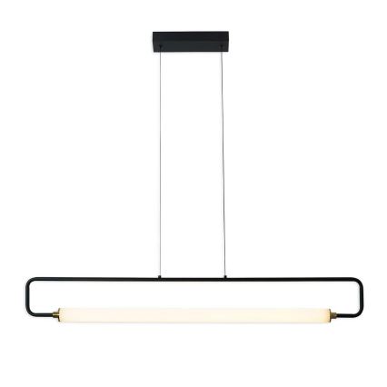 LED luster na sajli FELICJA LED/30W/230V 4000K crna