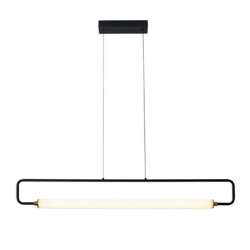 LED luster na sajli FELICJA LED/30W/230V 4000K crna