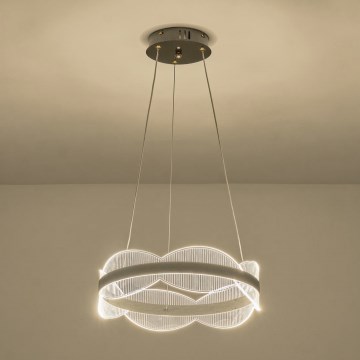 LED luster na sajli FIRENZE LED/48W/230V 3000K prečnik 40 cm