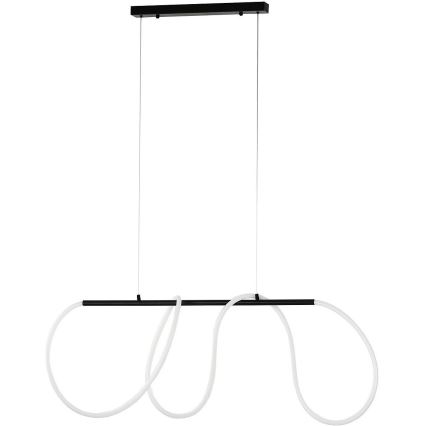 LED luster na sajli FLEXI LED/45W/230V 4000K crna