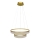 LED luster na sajli GALA LED/54W/230V, pr. 60 cm, zlatna