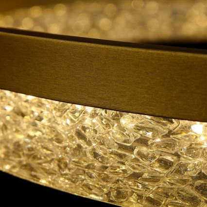 LED luster na sajli GALA LED/54W/230V, pr. 60 cm, zlatna