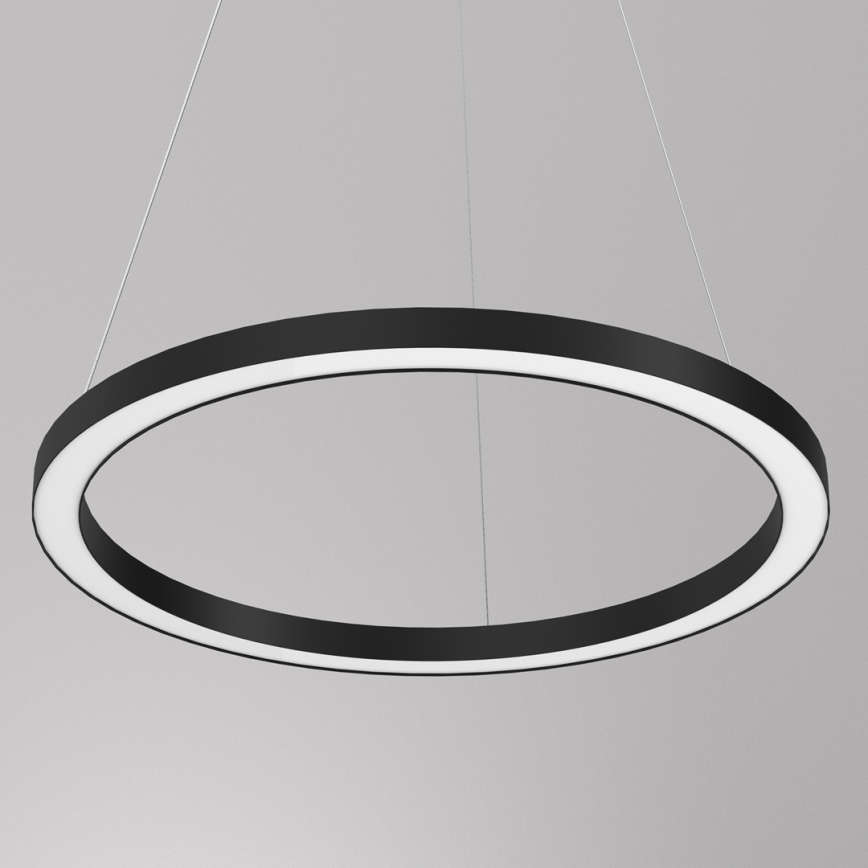 LED luster na sajli GALAXIA LED/26W/230V crna