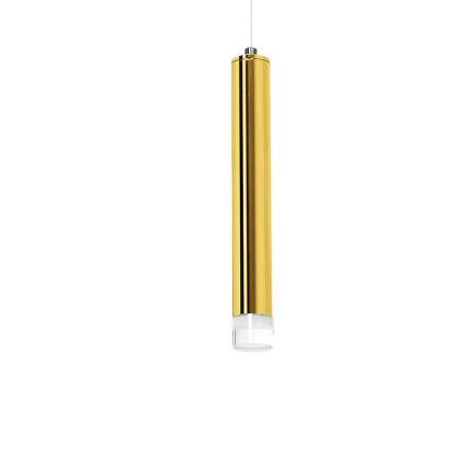 LED Luster na sajli GOLDIE 5xLED/25W/230V zlatni