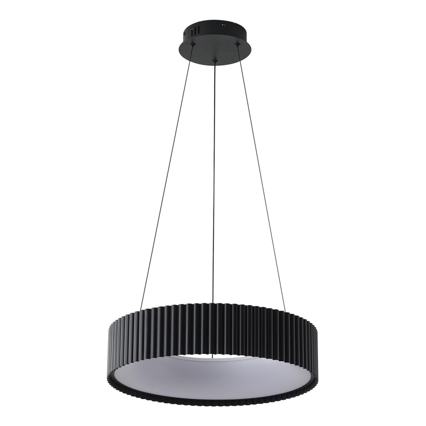 LED luster na sajli HALLO LED/30W/230V 3000K, crne boje