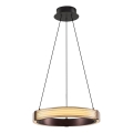 LED luster na sajli JESI LED/2W/230V 3000K braon