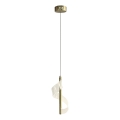 LED luster na sajli LARGO LED/10W/230V zlatni