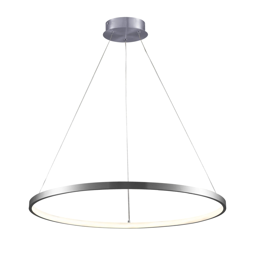 LED luster na sajli LEA LED/20W/230V 4000K prečnik 50 cm matni hrom