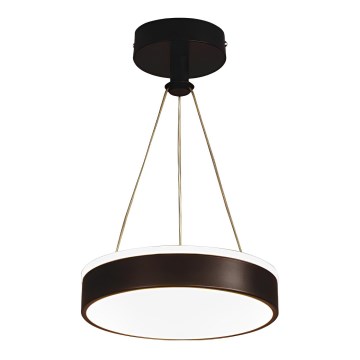 LED luster na sajli LED/12W/230V 4000K crna