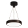 LED luster na sajli LED/12W/230V 4000K crna