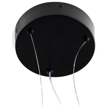 LED luster na sajli LED/18W/230V 3000K crna