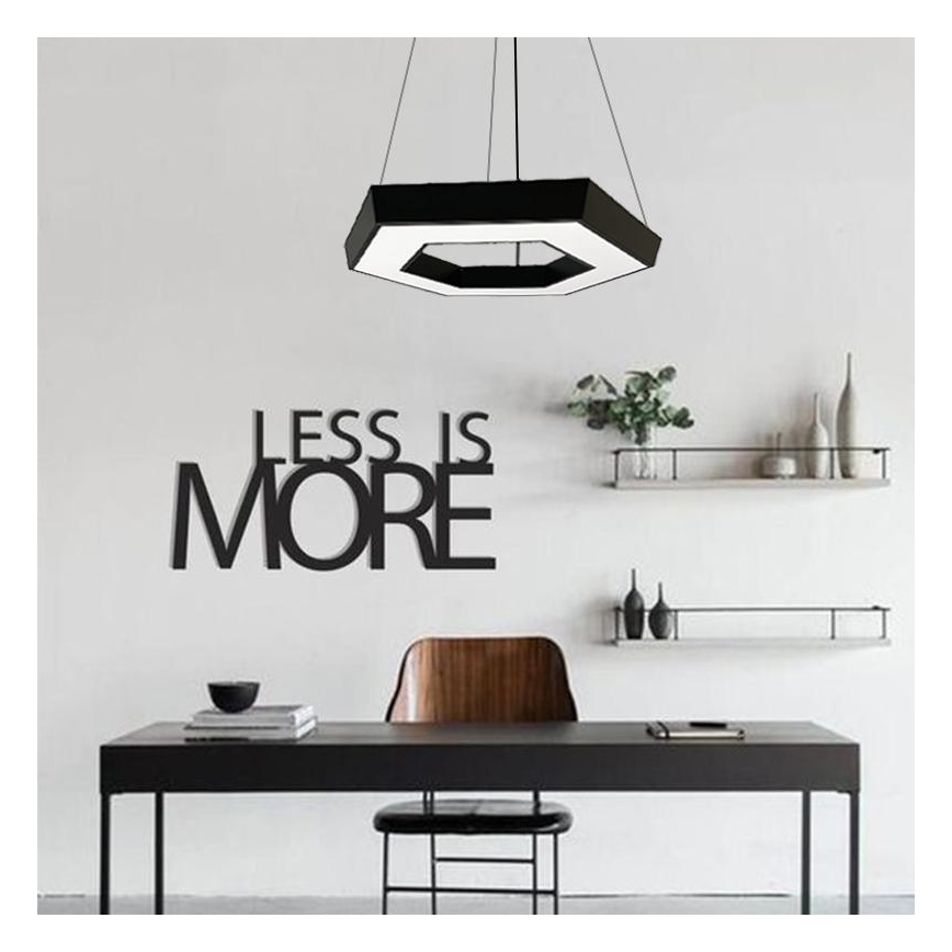 LED luster na sajli LED/28W/230V 4000K prečnik 60 cm