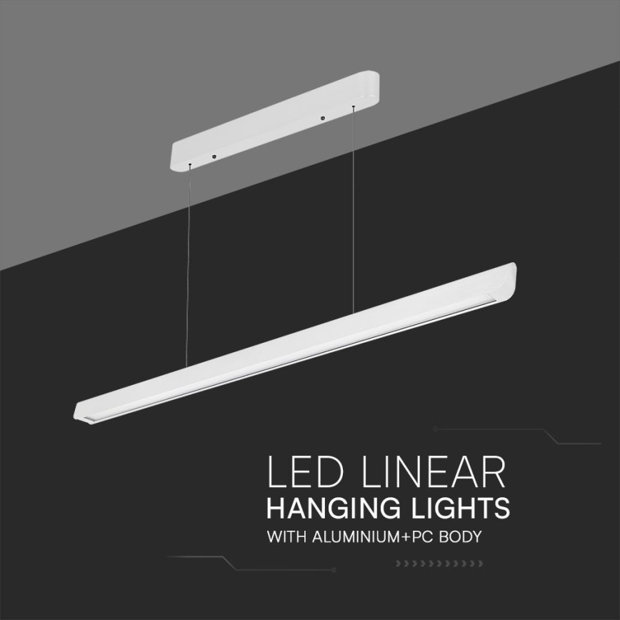 LED luster na sajli LED/36W/230V 3000/4000/6400K beo