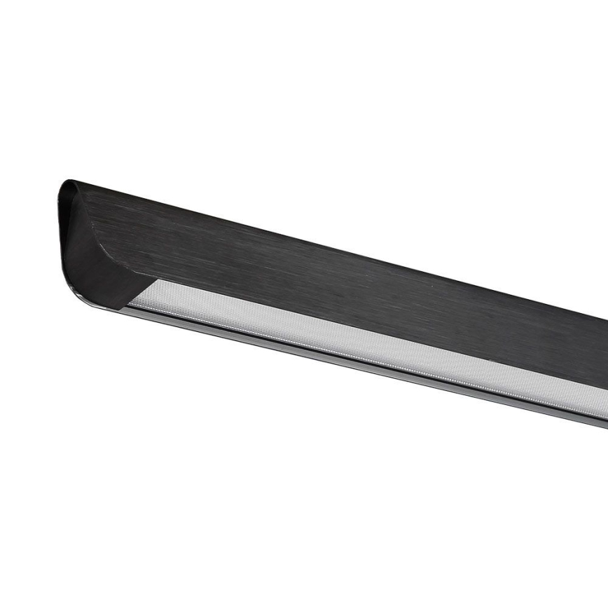 LED luster na sajli LED/36W/230V 3000/4000/6400K crni