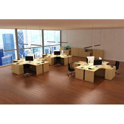 LED luster na sajli LED/44W/230V 3000K 120 cm, crne boje