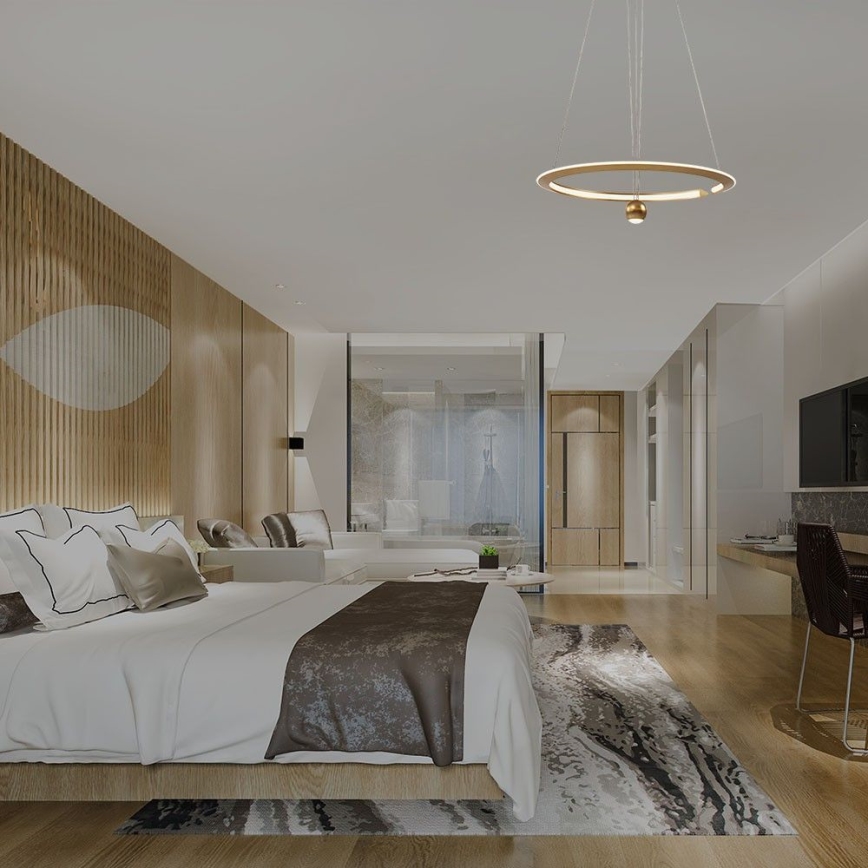 LED luster na sajli LED/45W/230V 3000K prečnik 62 cm zlatna