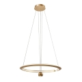 LED luster na sajli LED/45W/230V 4000K prečnika 62 cm zlatna