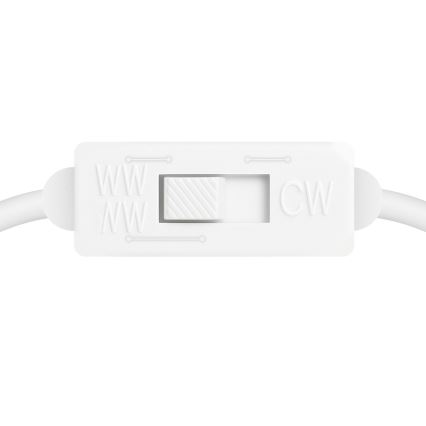 LED luster na sajli LINEA LED/36W/230V 3000/4000/5700K CRI 90 bela