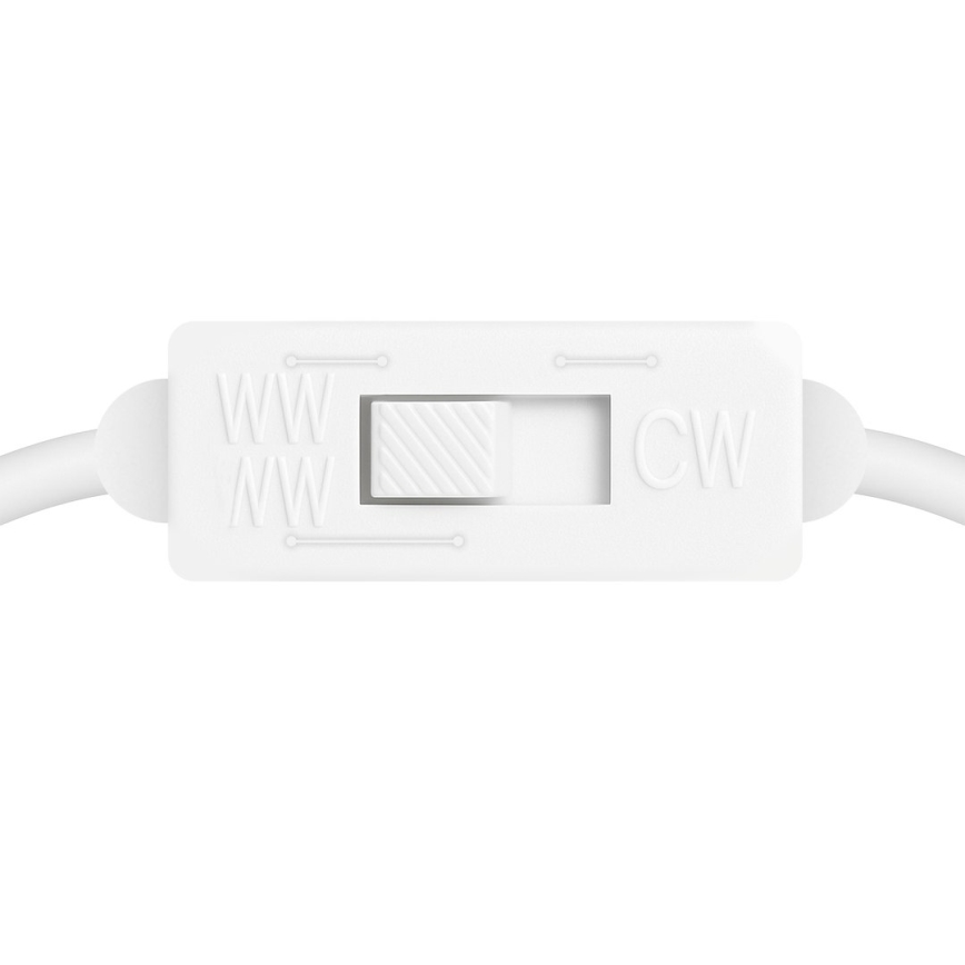 LED luster na sajli LINEA LED/36W/230V 3000/4000/5700K CRI 90 bela