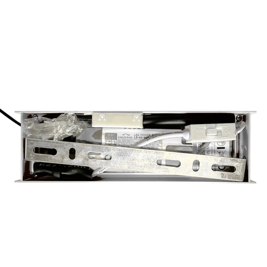 LED luster na sajli LINEA LED/36W/230V 3000/4000/5700K CRI 90 bela
