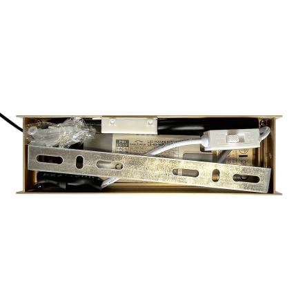 LED luster na sajli LINEA LED/36W/230V 3000/4000/5700K CRI 90 zlatna