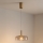 LED luster na sajli LOBBY LED/8W/230V 3000K prečnik 30 cm