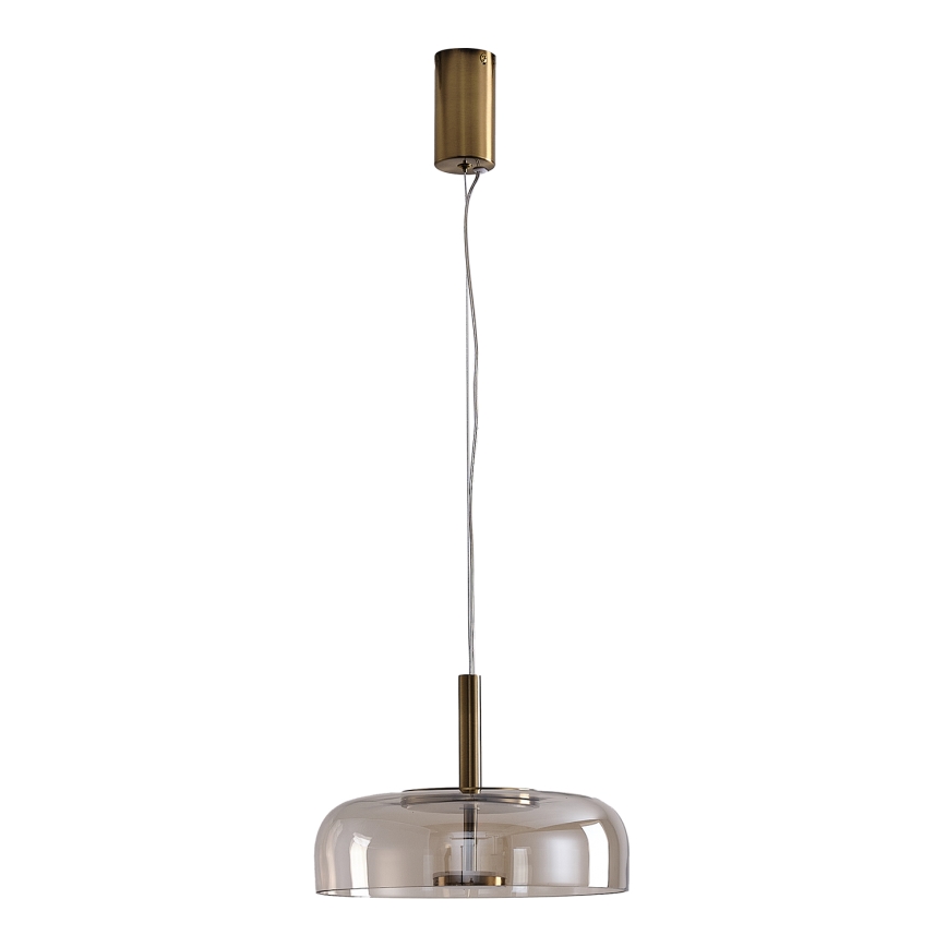 LED luster na sajli LOBBY LED/8W/230V 3000K prečnik 30 cm