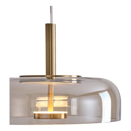 LED luster na sajli LOBBY LED/8W/230V 3000K prečnik 30 cm