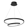LED luster na sajli LUCERO LED/48W/230V crna