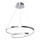 LED luster na sajli LUCERO LED/48W/230V sjajni hrom