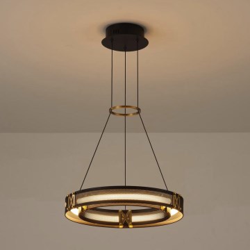 LED luster na sajli LUIS LED/21W/230V 3000K 42x120 cm