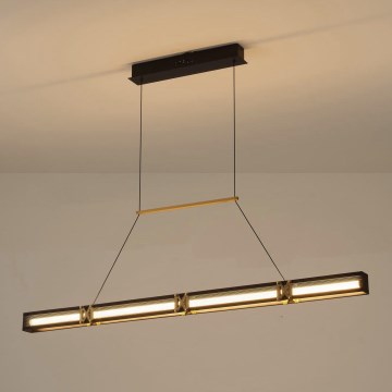 LED luster na sajli LUIS LED/21W/230V 3000K 45x120 cm